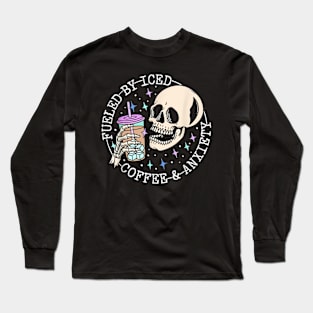 Skull Coffee Long Sleeve T-Shirt